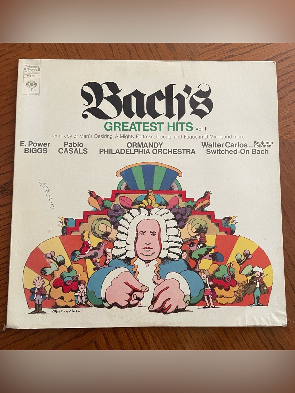 Bach's Greatest Hits Volume 1 LP